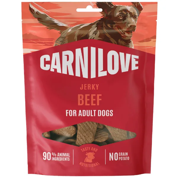 Carnilove Jerky Snack 100g - Beef