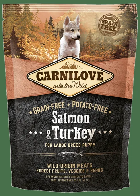 Carnilove Salmon & Turkey for Large Breed Puppy 1,5kg