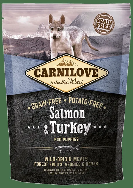 Carnilove Salmon & Turkey for puppies 1,5kg