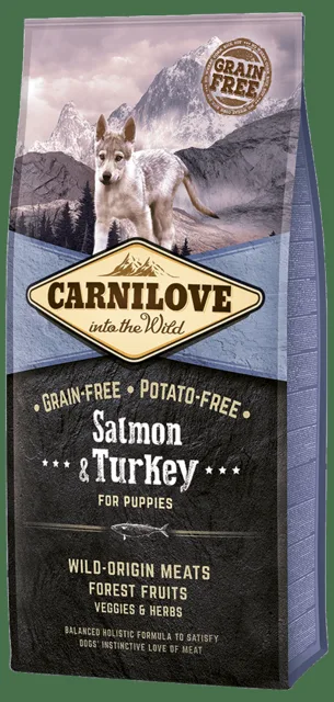 Carnilove Salmon & Turkey for puppies 12kg