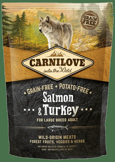 Carnilove Salmon & Turkey Large Breed Adult 1.5kg