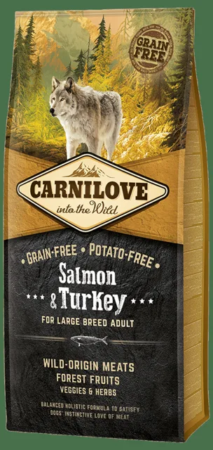 Carnilove Salmon & Turkey Large Breed Adult 12kg