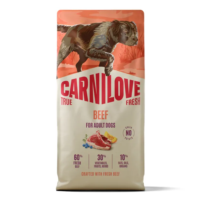 Carnilove True Fresh Adult hovězí - 12 kg