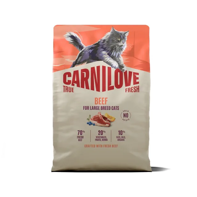 CARNILOVE True Fresh Cat Beef Adult Large 2 kg hovězí, pro kočky velkých plemen