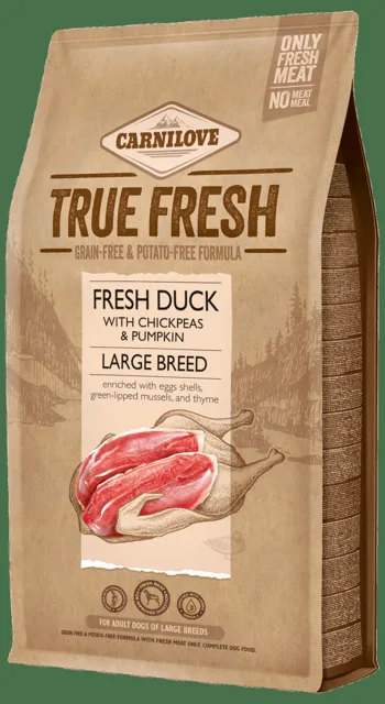 Carnilove True Fresh Large Breed kachna 1,4kg