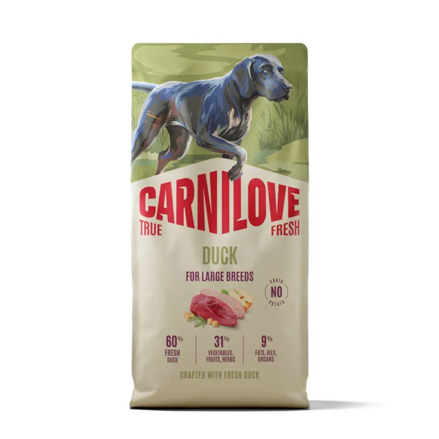 Carnilove True Fresh Large Breed s kachnou - 12 kg
