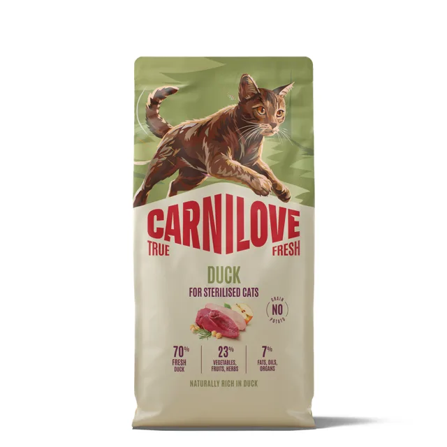Carnilove True Fresh Sterilised Adult kachna - Výhodné balení: 2 x 6 kg