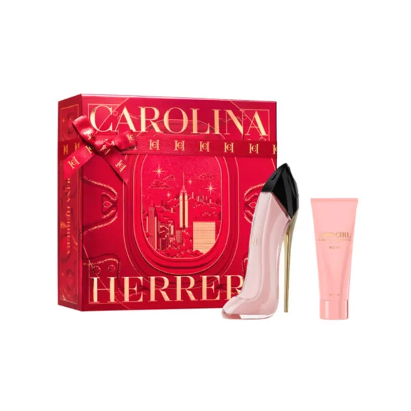 Carolina Herrera Good Girl Blush dárkový set (parfémová voda 80 ml + tělové mléko 100 ml) 1 ks