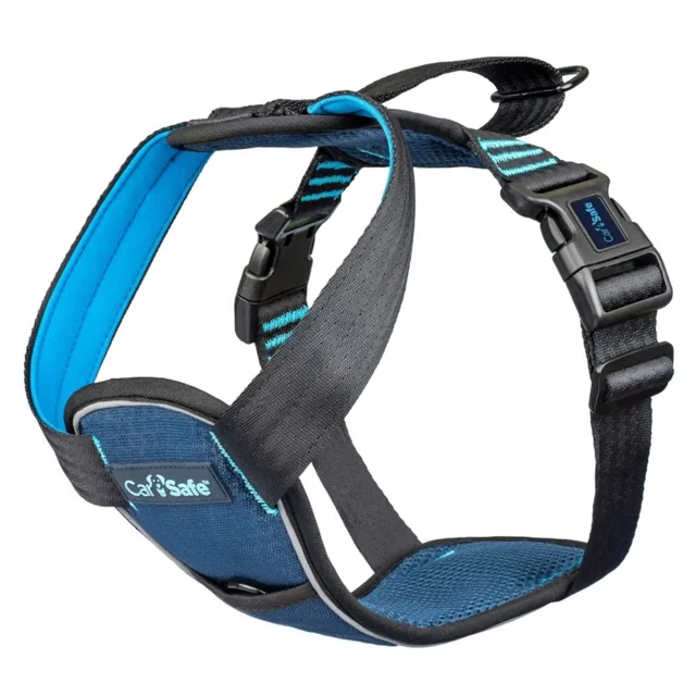 CarSafe postroj do auta pro psy testovaný proti nárazu - velikost M: obvod hrudníku 60 - 72 cm