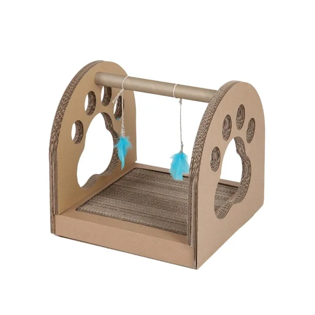 CARTON+ PETS ​Interaktivní hračka s škrabadlem pro kočky Fun Park