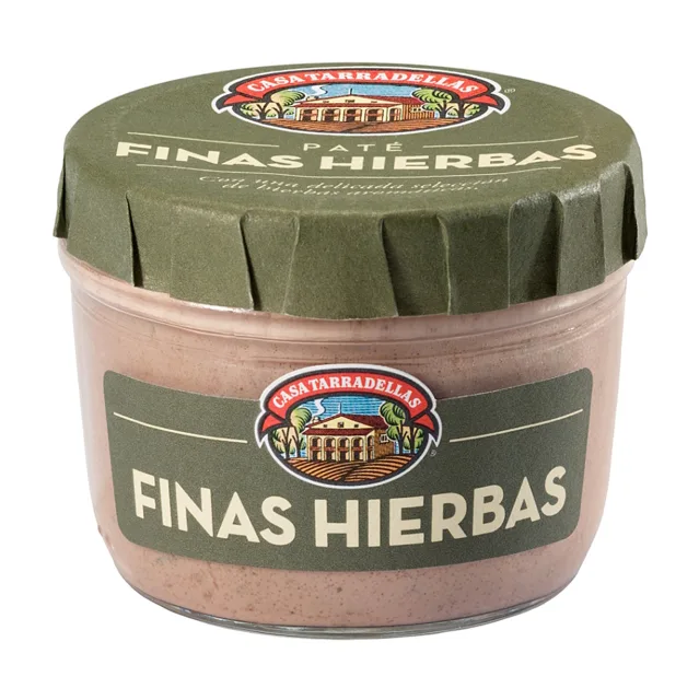 CASA TARRADELLAS Paštika vepřová s bylinkami Hierbas finas 125 g