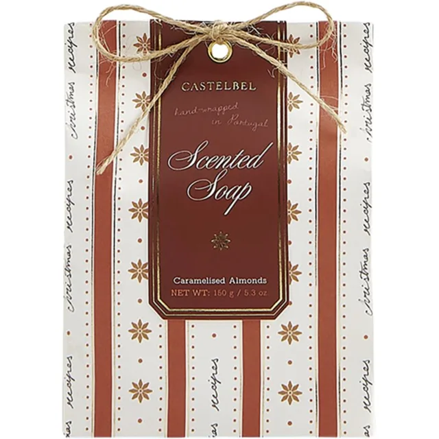 Castelbel Christmas Recipes Caramelized Almonds tuhé mýdlo 150 g