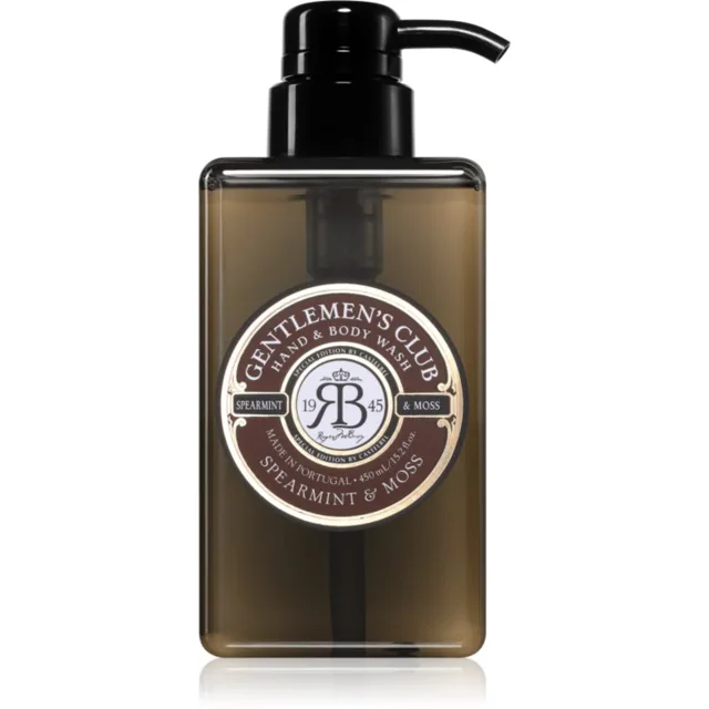 Castelbel Gentlemen's Club Spearmint & Moss luxusní tekuté mýdlo na ruce a tělo 450 ml