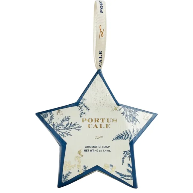 Castelbel Portus Cale Festive Blue tuhé mýdlo 40 g
