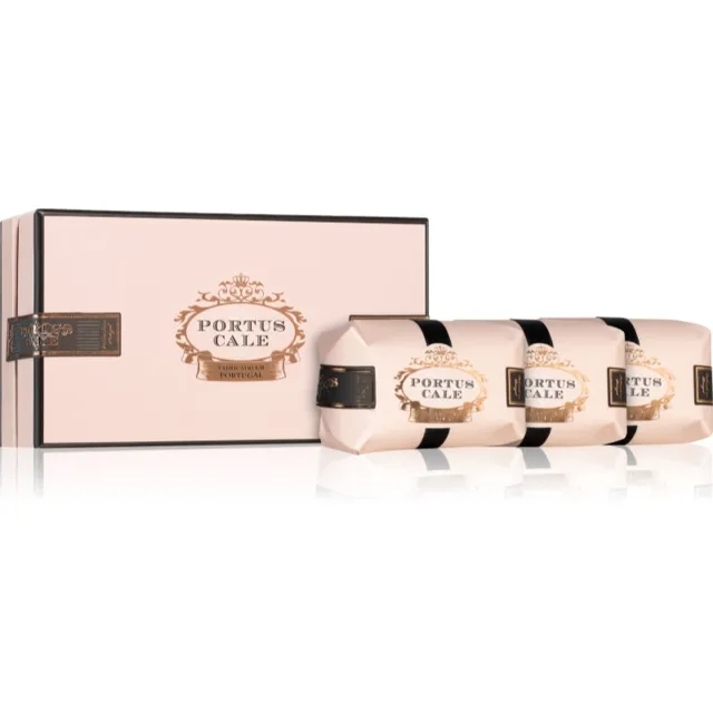 Castelbel Portus Cale Rosé Blush tuhé mýdlo dárková sada