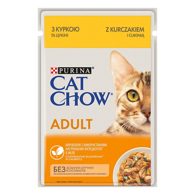 Cat Chow kapsičky 26 x 85 g - Adult - kuře