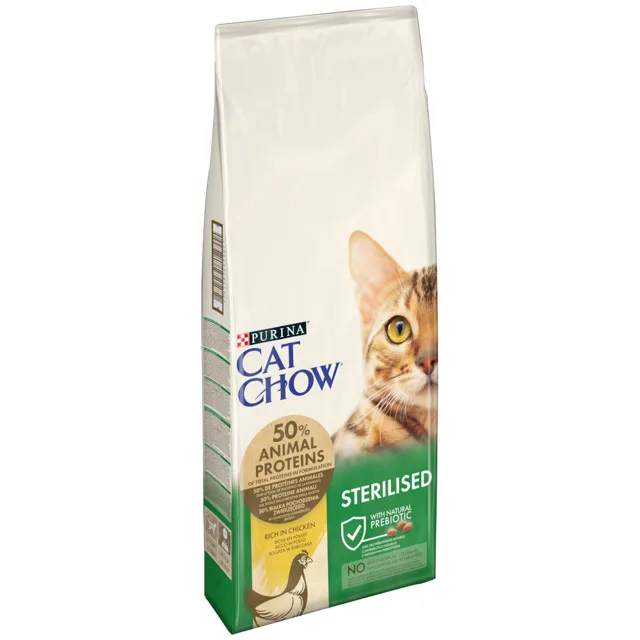 CAT CHOW Special Care Sterilised granule kuře - 15 kg