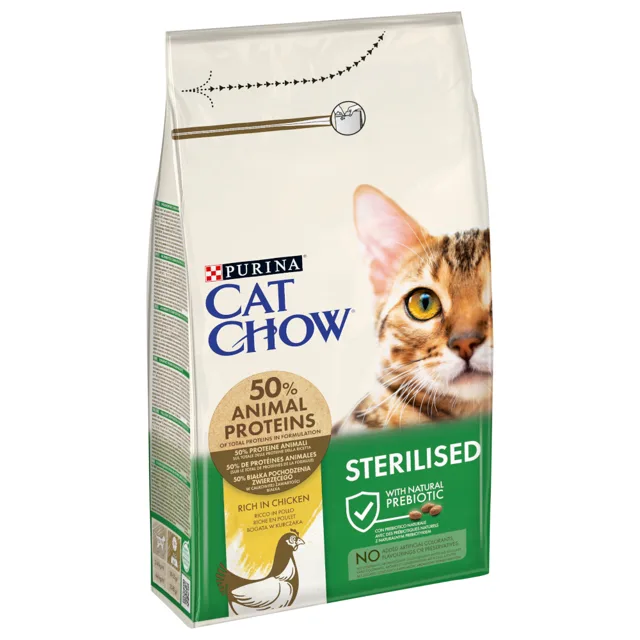CAT CHOW Special Care Sterilised granule kuře - 4,5 kg