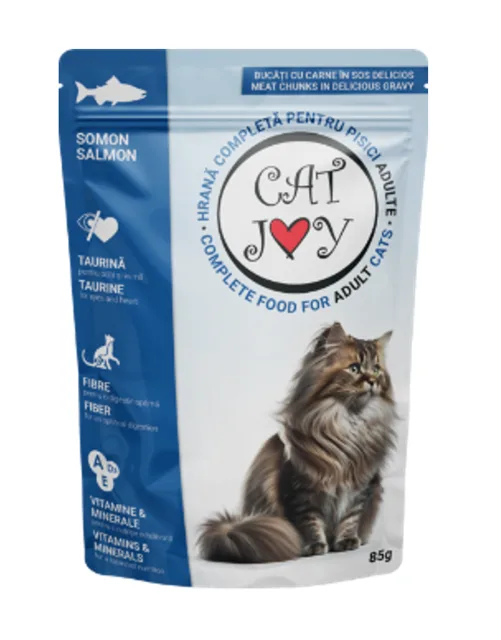 Cat Joy Kapsa Adult Salmon in Sauce - 24x85g