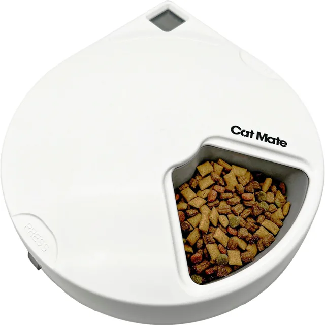 Cat Mate dávkovač krmiva C500 - 5ti přihrádkový dávkovač krmiva - 5 x 330g