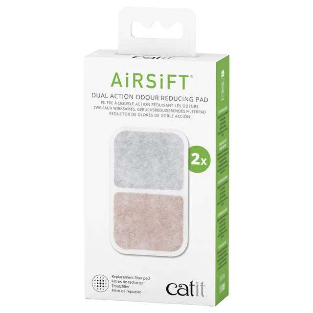Catit Airsift Dual Action podložka pro redukci zápachu - 2 kusy