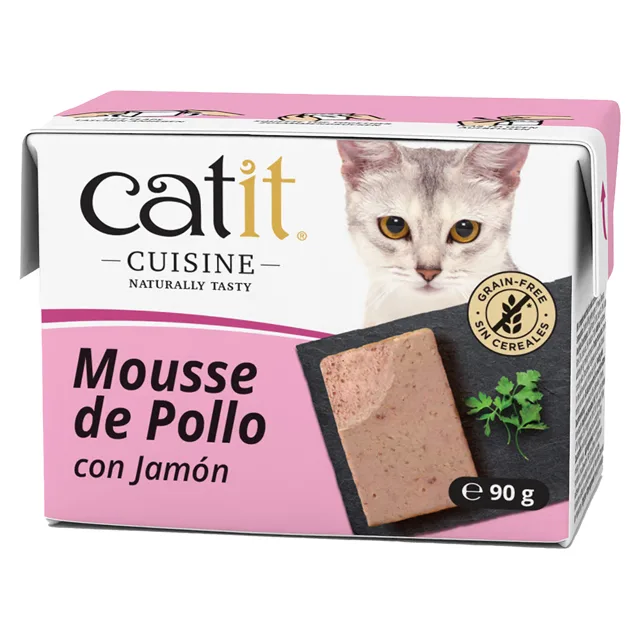 Catit Cuisine Mousse 12 x 90 g - tuňák s lososem