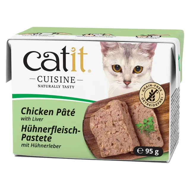 Catit Cuisine Paštika 24 x 95 g - tuňák se sardinkami
