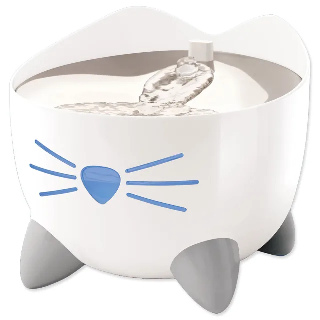 Catit Fontána Pixi Smart s nerezovým povrchem bílá