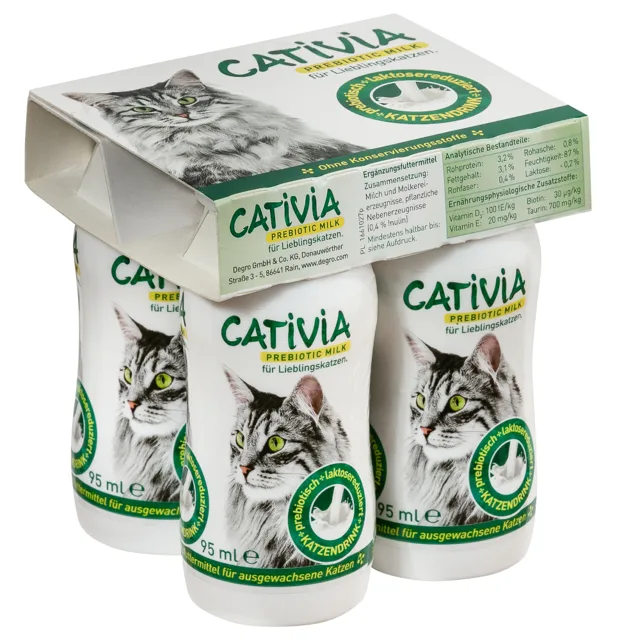 Cativia kočičí mléko - 4 x 95 ml