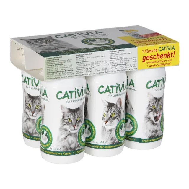 Cativia kočičí mléko - 6 x 95 ml