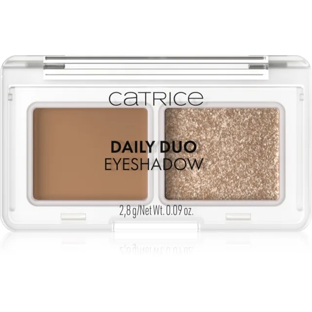 Catrice Daily Duo Eyeshadow duo oční stíny odstín 010 Everyday Nude 2.8 g
