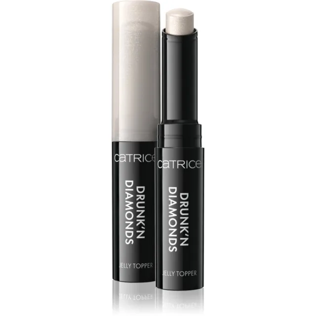Catrice Drunk'n Diamonds Jelly Topper krémové oční stíny v tužce odstín 010 Moonlight Glow 2.5 g