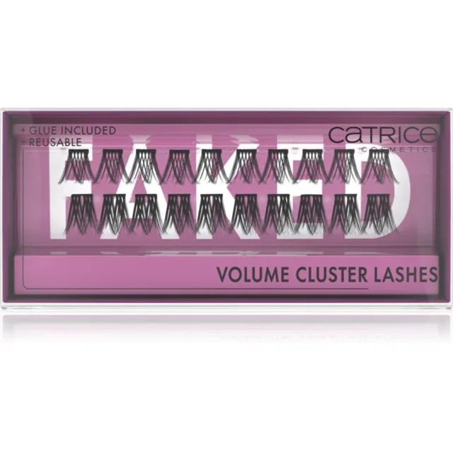 Catrice Faked umělé řasy s lepidlem Volume Cluster 20 ks