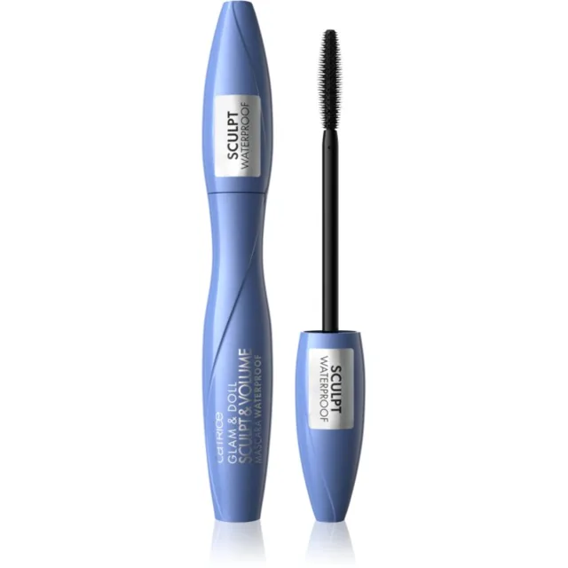 Catrice Glam & Doll Sculpt & Volume voděodolná řasenka pro objem a natočení řas černá 10 ml