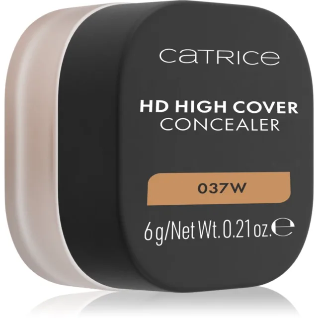 Catrice HD High Cover krémový krycí korektor s matným efektem odstín 037W 6 g
