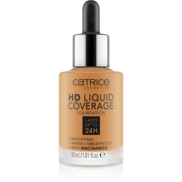 Catrice HD Liquid Coverage make-up odstín 066 Warm Toffee 30 ml