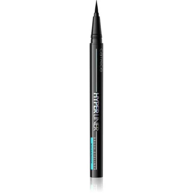 Catrice Hyper Liner Brush Eyeliner dlouhotrvající voděodolné oční linky odstín 010 Ever Black 0.52 ml