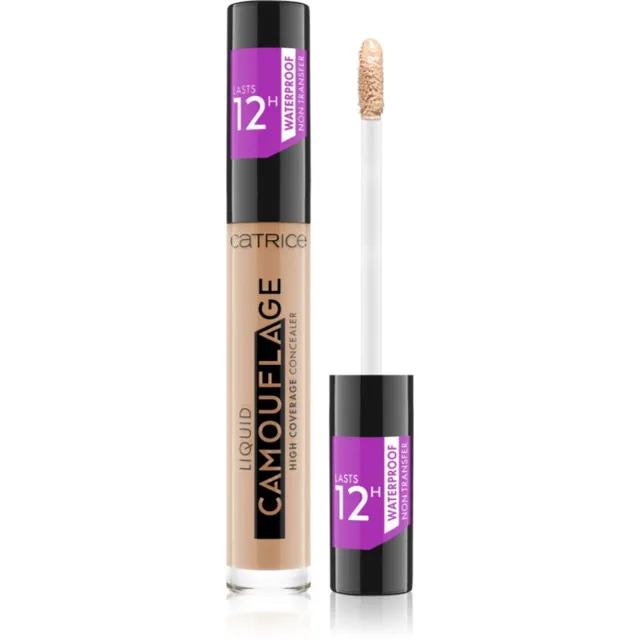 Catrice Liquid Camouflage High Coverage Concealer tekutý korektor odstín 015 Honey 5 ml