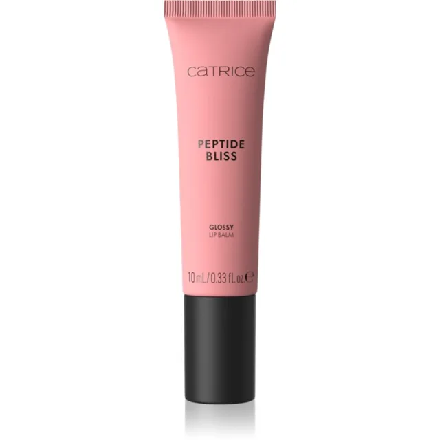 Catrice Peptide Bliss Glossy Lip Balm lesklý balzám na rty s peptidy odstín 010 Life In Rosé 10 ml