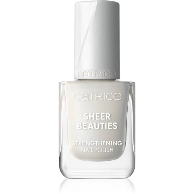 Catrice Sheer Beauties Strengthening Nail Polish posilující lak na nehty odstín 010 Milky Not Guilty 10.5 ml