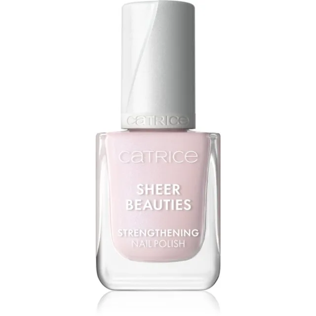 Catrice Sheer Beauties Strengthening Nail Polish posilující lak na nehty odstín 040 Fluffy Cotton Candy 10.5 ml