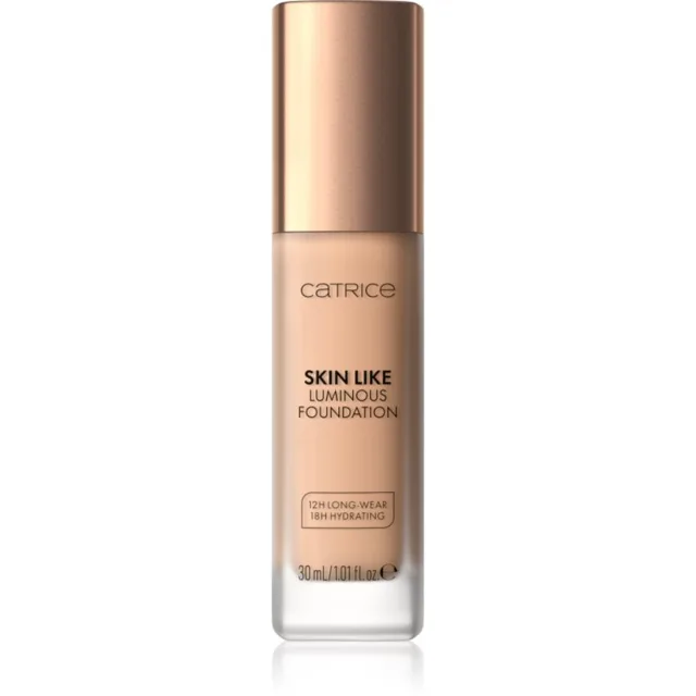 Catrice Skin Like Luminous Foundation tekutý rozjasňující make-up s hydratačním účinkem odstín 020N 30 ml
