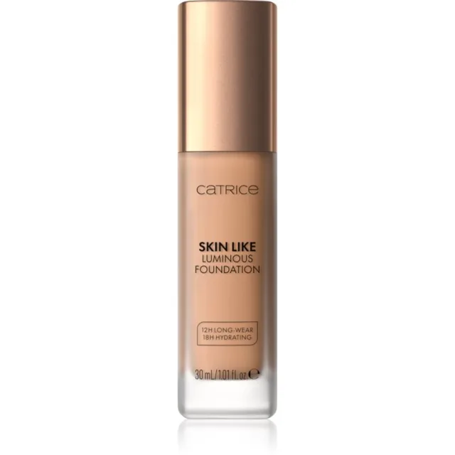 Catrice Skin Like Luminous Foundation tekutý rozjasňující make-up s hydratačním účinkem odstín 045N 30 ml