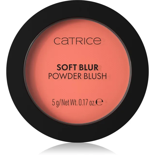 Catrice Soft Blur Powder Brush pudrová tvářenka s matným efektem odstín 020 Coral Cloud 5 g