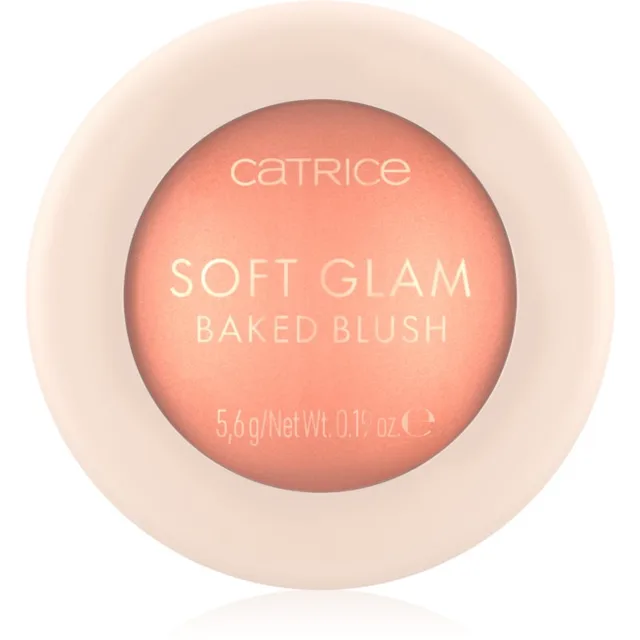 Catrice Soft Glam rozjasňující tvářenka odstín 020 Peachy Breeze 5.6 g