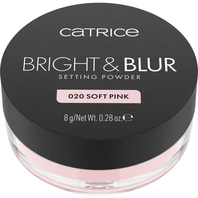 Catrice Sypký pudr Bright & Blur (Setting Powder) 8 g 020 Soft Pink