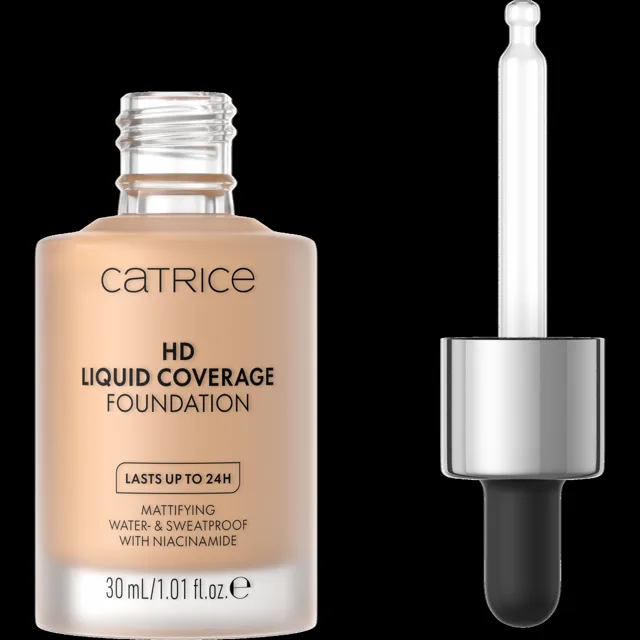 Catrice Tekutý make-up HD Liquid Coverage (Foundation) 30 ml 040 Warm Beige