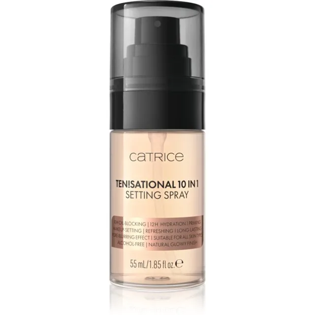 Catrice Ten!sational 10 in 1 fixační sprej na make-up s hydratačním účinkem 55 ml
