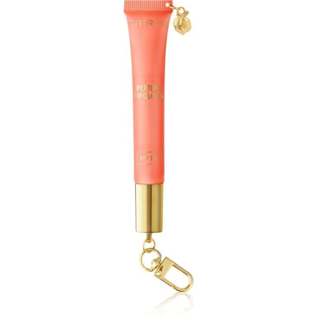 Catrice The Summer Edit Peptide Lipgloss lesk na rty s peptidy SPF 25 C03 Peach Iced Tea 11.5 ml