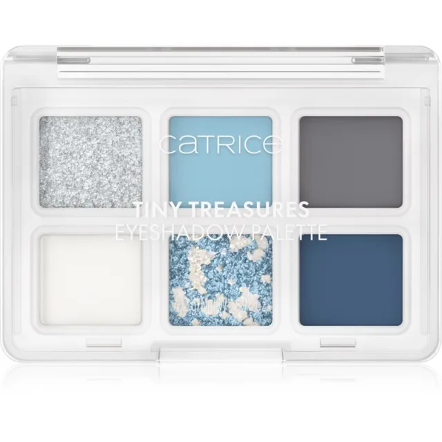 Catrice Tiny Treasures paletka očních stínů odstín 040 Icy Whisper 4.2 g